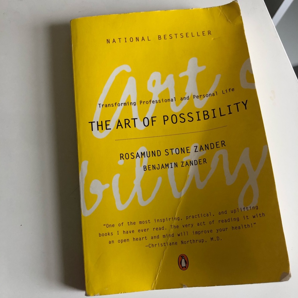 The art of possibility inspirational book